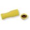 Isolierter Verbinder 6,3x0,8 mm gelb